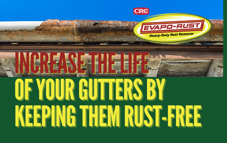 Increase the Life of Your Gutters by Keeping Them Rust-Free